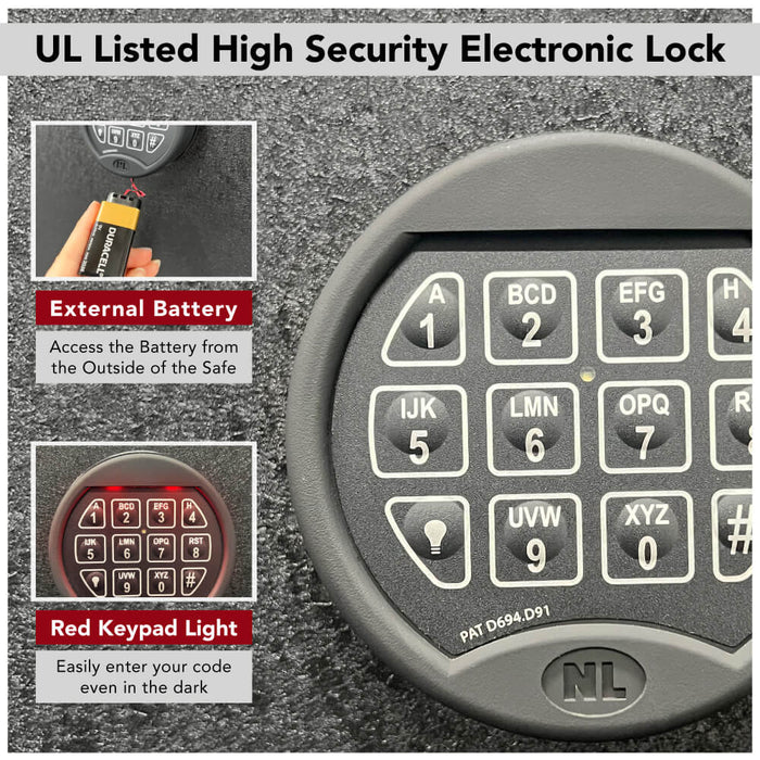 UL14 RSC - UL Series - 14 Gun Safe by Stealth Safes